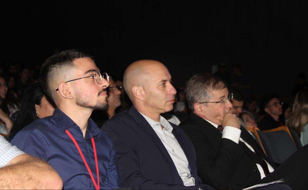 רן שי עם שר החינוך יואב קיש ומנכ"ל המשרד. | מועצת תלמידים ארצית