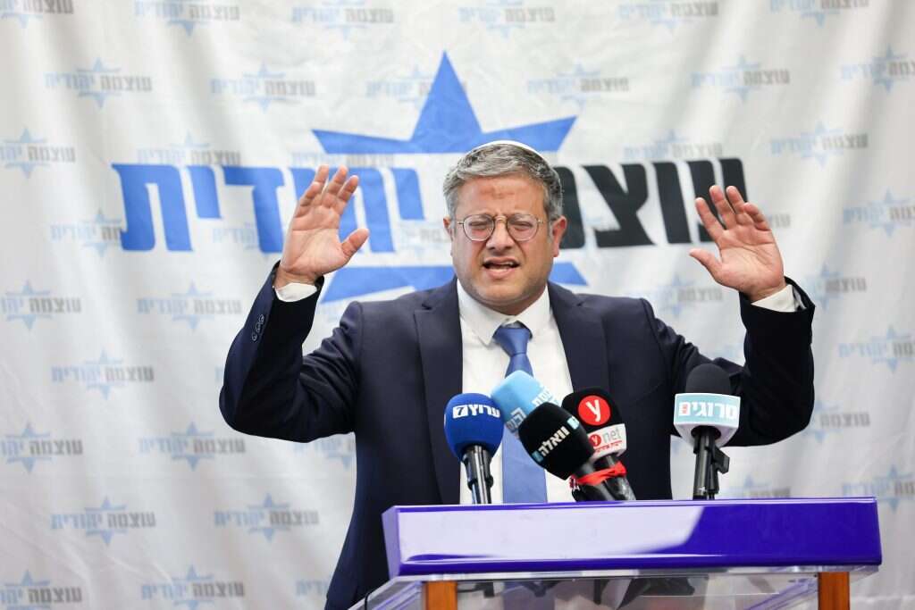 איתמר בן גביר. | יונתן זינדל פלאש 90