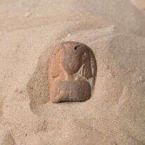 הפסלון העתיק. | יולי שוורץ, רשות העתיקות