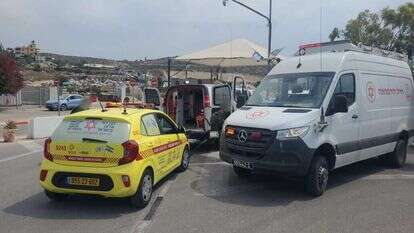 זירת הפיגוע במעבר ריחן. | תיעוד מבצעי מד"א