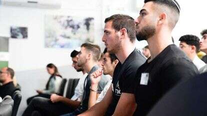 הצגת התוכנית למתגייסים החדשים. | דובר צה"ל