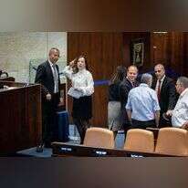 ח"כ גוטליב במליאת הכנסת, השבוע. | יונתן זינדל־ פלאש 90