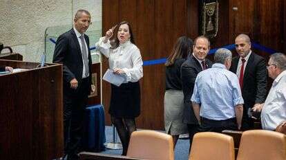 ח"כ גוטליב במליאת הכנסת, השבוע. | יונתן זינדל־ פלאש 90