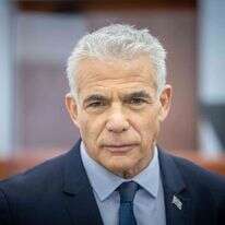 יאיר לפיד. | יונתן זינדל, פלאש 90