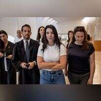 שירה איסקוב בבית המשפט העליון לפני שמיעת ההכרעה על הערעור. | יונתן זינדל, פלאש 90