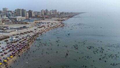 רצועת החוף בעזה. | AFP