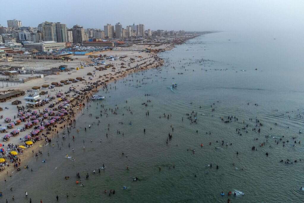 רצועת החוף בעזה. | AFP