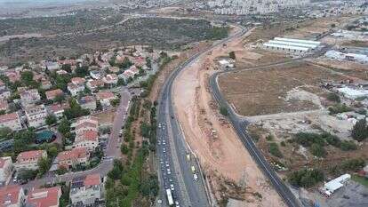 העבודות להרחבת כביש 446 שישמש את יישובי מערב בנימין. | דוברות בנימין