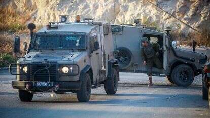 כוחות הביטחון פועלים במרדף אחרי המחבלים מהפיגוע בעלי. | Nasser Ishtayeh Flash90