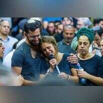 לווייתו של הראל מסעוד הי"ד. | לירון מולדובן פלאש 90