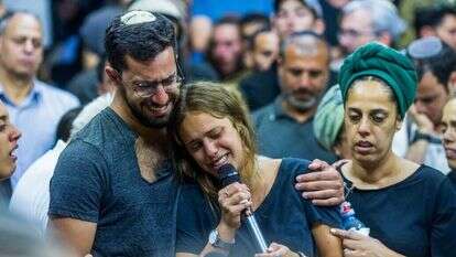 לווייתו של הראל מסעוד הי"ד. | לירון מולדובן פלאש 90