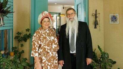 הרב שלמה ואורה שושן. | אנצ'ו גוש, ג'יני