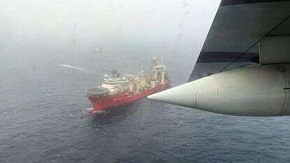 החיפושים אחר הצוללת "טיטאן". | EPA