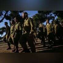 חיילי נצח יהודה בטקס השבעה. | מרים אלסטר, פלאש 90