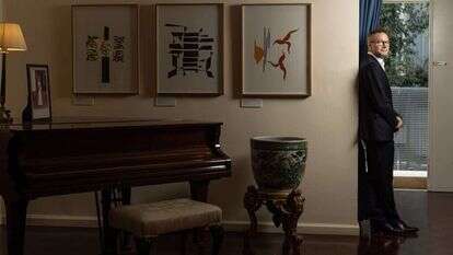 ויגן בביתו ברמת-גן, השבוע. | אבישג שאר ישוב