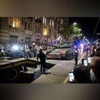 כוחות וגנר נסוגים לאחר כיבוש העיר רוסטוב ברוסיה. | Roman ROMOKHOV / AFP