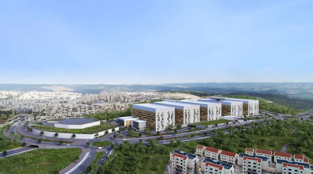 הדמיית בית החולים בבית שמש. קרדיט: קולקר קולקר אפשטיין אדריכלים הדמיית בית החולים בבית שמש. קרדיט: קולקר קולקר אפשטיין אדריכלים