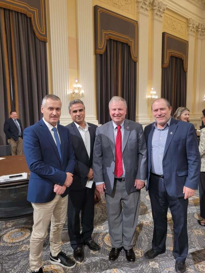 חברי JCAP בפגישה עם חברי הקונגרס האמריקנים