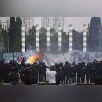 המהומות בפריז, צרפת. | EPA