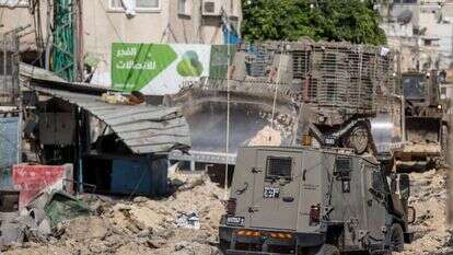 רכב צבאי בג'נין במבצע "בית וגן". | פלאש 90