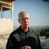 יואב גלנט. שיר טורם/פלאש90