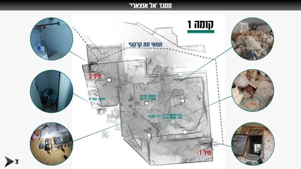 מסגד הטרור במחנה הפליטים ג'נין. אינפוגרפיקה: דובר צה"ל