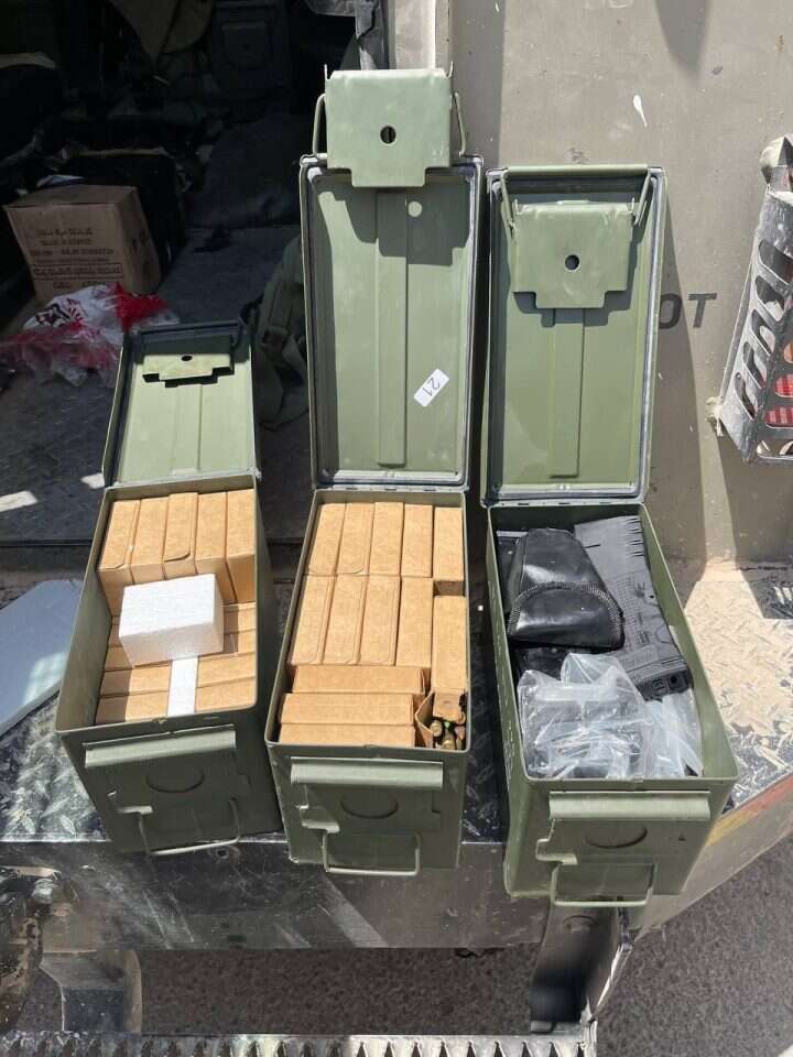 כדורים שנמצאו על ידי הלוחמים. | דובר צה"ל