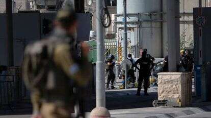 פיגוע דריסה במחסום קלנדיה, יוני 21'. | ג'מאל עוואד, פלאש 90