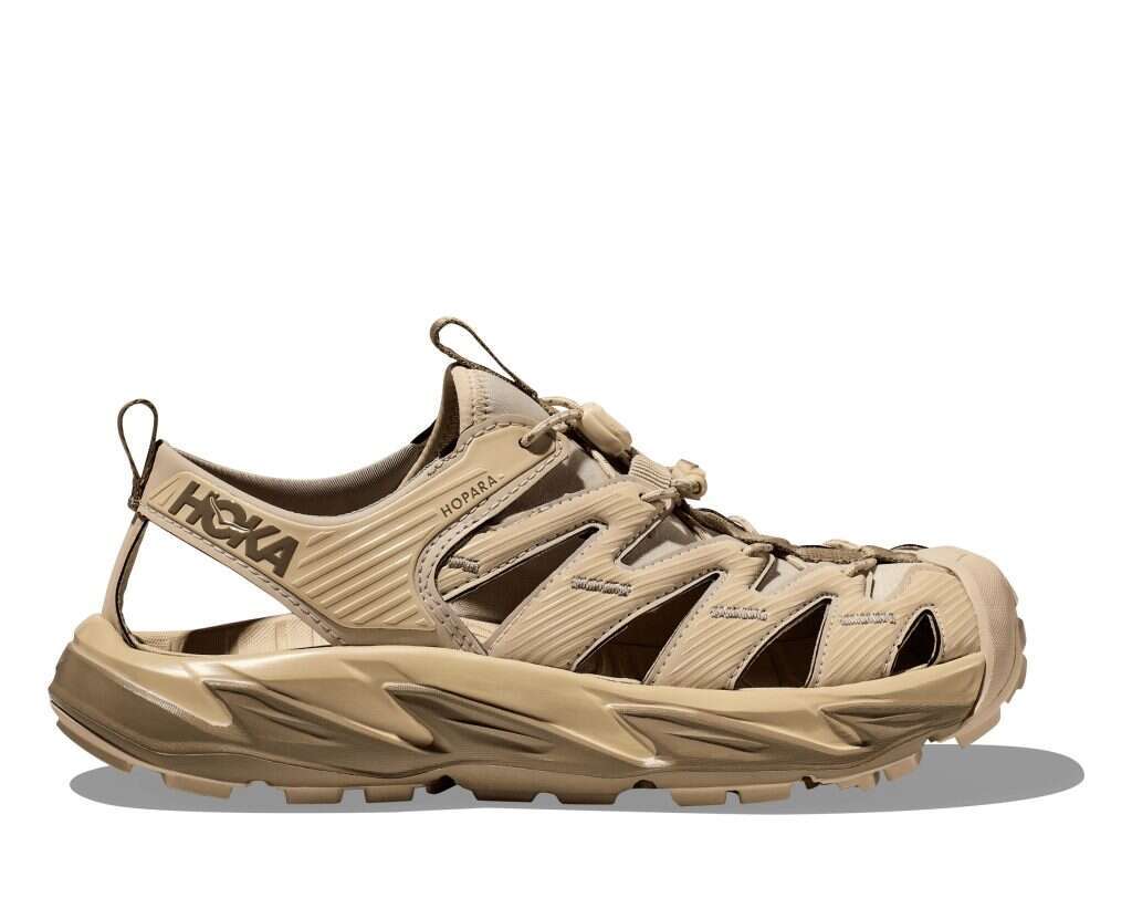 סנדלי טיולים HOKA HOPARA יוניסקס בצבע מדבר