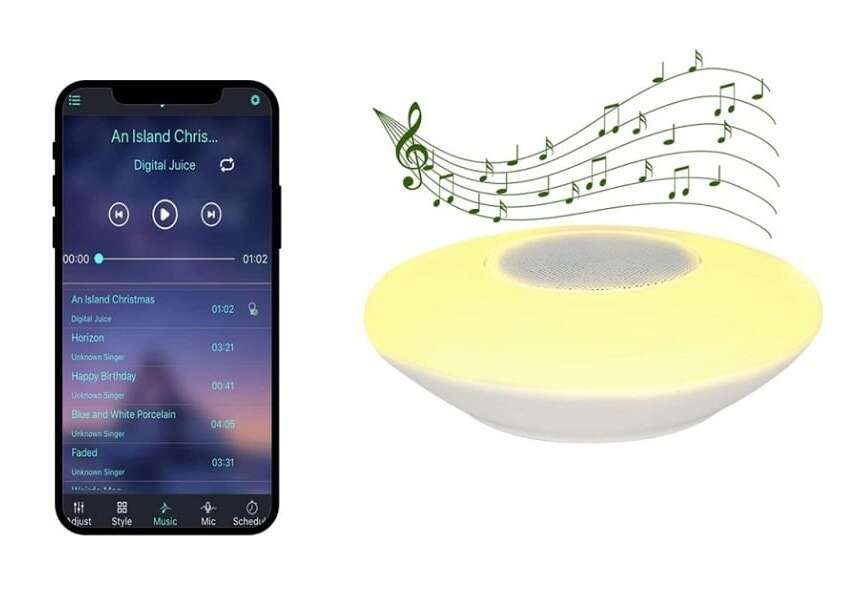 רוזנפלד - רמקול בלוטוס בשילוב מנורה. | - רוזנפלד