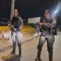 לוחמות מג"ב, אמש. | דוברות המשטרה