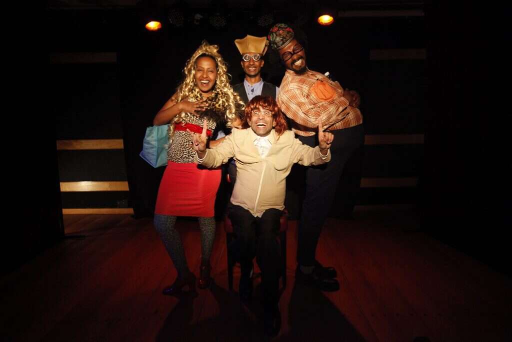 אמירה חברתית והצגות בידור. תיאטרון "הולגאב". | מרים אלסטר, פלאש 90