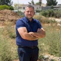 מעיין סמוך לכפר הבדואי אל־סייד, השבוע. | לירון מולדובן