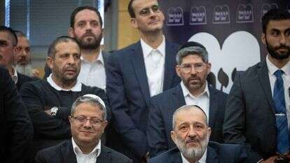 אריה דרעי ואיתמר בן גביר. | יונתן זינדל, פלאש 90