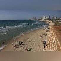 חוף תל אביב, אילוסטרציה. | AFP
