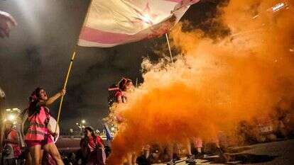 חסימות באיילון. | AFP חסימות באיילון. | AFP