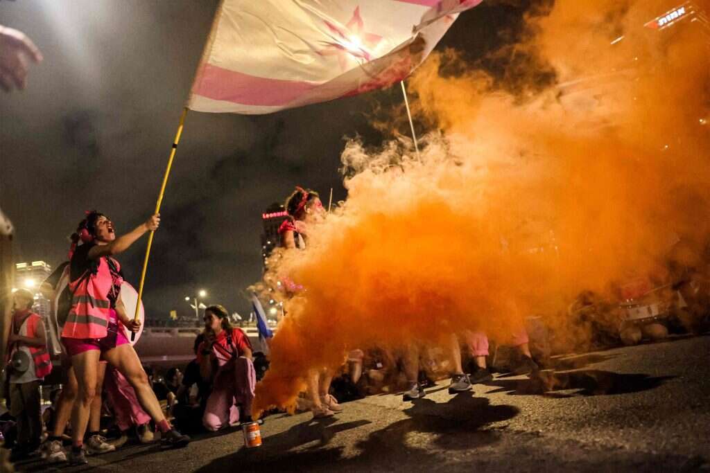 חסימות באיילון. | AFP חסימות באיילון. | AFP