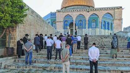 יהודים בהר הבית, אילוסטרציה. | ארנון סגל