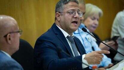 השר לביטחון לאומי איתמר בן גביר. | יונתן זינדל, פלאש 90