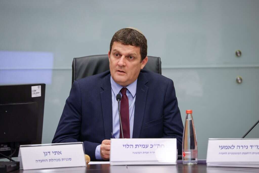 יו"ר ועדת החינוך של הכנסת, ח"כ עמית הלוי. | נועם מושקוביץ, דוברות הכנסת