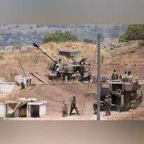 כוחות צה"ל סמוך לגבול עם לבנון. | AFP