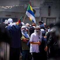 הפגנות הדרוזים נגד הקמת הטורבינות. | אייל מרגולין פלאש 90