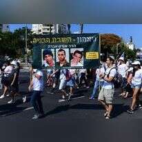 הפגנה למען השבת הבנים, 2020. | תומר נויברג, פלאש 90