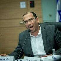 רוטמן בדיון בוועדת החוקה, הבוקר. | יונתן זינדל, פלאש 90