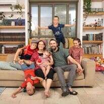 משפחת יצחקי, כפר אלדד. | שריה דיאמנט