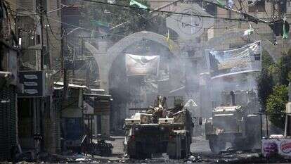 כוחות צה"ל בג'נין במבצע בית וגן, ארכיון. | EPA