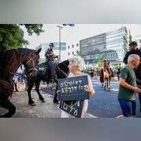 מפגינים נגד הרפורמה, ביום שלישי בתל־אביב. | אבשלום שושני, פלאש 90
