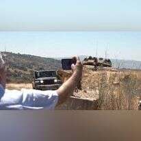 עימות בגבול לבנון על עיתונאים לבנונים. | מסך