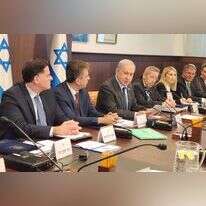 נתניהו בישיבת הממשלה, היום. | עטרה גרמן