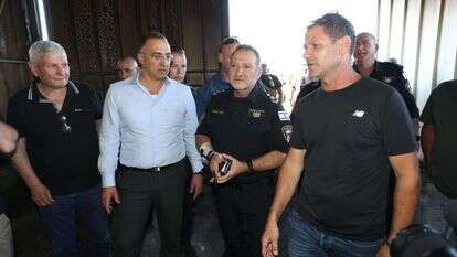 מפכ"ל המשטרה קובי שבתאי בביקור במועצת מרום הגליל. | דרור ארצי